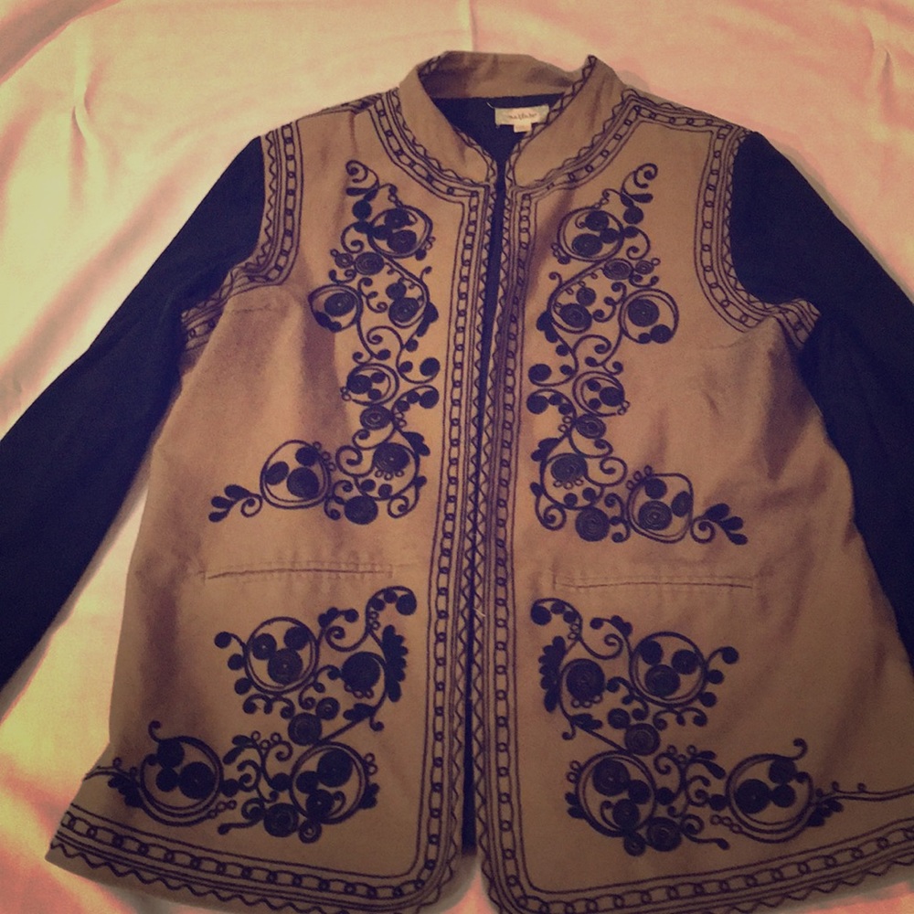 Nurture embroidered jacket